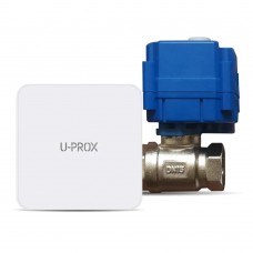 Комплект «антипотоп» ITV U-Prox Valve DN20 с электроклапаном перекрытия воды 3/4" и устройством управления клапаном
