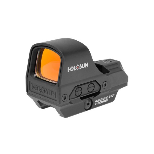 Коллиматорный прицел Holosun HS510C 2MOA/65MOA red dot мультиприцельная сетка с солнечной батареей