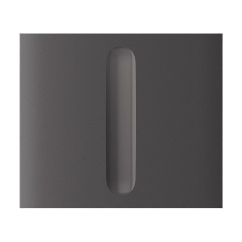 Кнопка Ajax CenterButton (Dimmer) vertical grey/сіра для LightSwitch Dimmer Jeweller