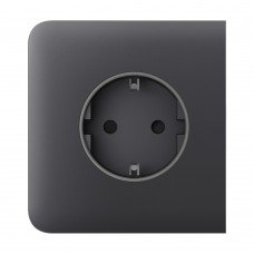 Фронтальная панель Ajax SideCover (basic) [type F] graphite/графит для розетки Outlet (type F)