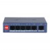 PoE-комутатор 6-портовий керований L2 Dahua DH-CS4006-4ET2GT-36 з 4 портами PoE 40W