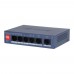 PoE-комутатор 6-портовий керований L2 Dahua DH-CS4006-4ET2GT-36 з 4 портами PoE 40W