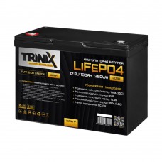 Аккумуляторная литий-железо-фосфатная 12.8В 100А*ч Trinix TLFP-12100 Ultra LiFePO4 с Bluetooth