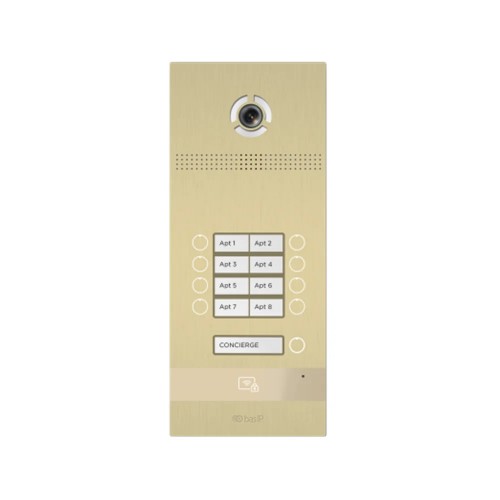 Видеопанель BI-08FB Gold BAS-IP