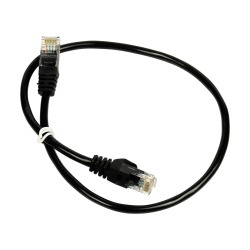 Патч-корд сетевой Trinix UTP, RJ-45, CAT.5 2m Black