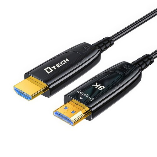 Кабель оптический HDMI 2.1 30m Dtech DT-HOF8030