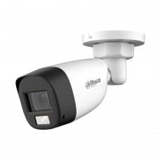 HDCVI-відеокамера 2Mp Dahua DH-HAC-HFW1200CLP-IL-A f=3.6mm, ІЧ+LED, з мікрофоном