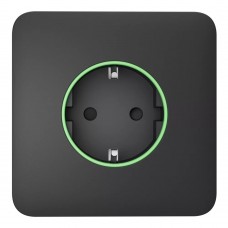 Фронтальная панель Ajax SoloCover (smart) [type F] [55] ASP graphite/графит для умной розетки Outlet (type F)