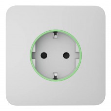 Фронтальная панель Ajax SoloCover (smart) [type F] [55] ASP white/белая для умной розетки Outlet (type F)