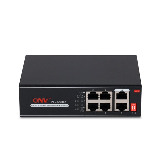PoE-коммутатор 6-портовый ONV-H1064PLD