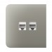 Фронтальна панель Ajax SideCover (LAN) olive/оливкова для інтернет-розетки Outlet (LAN)