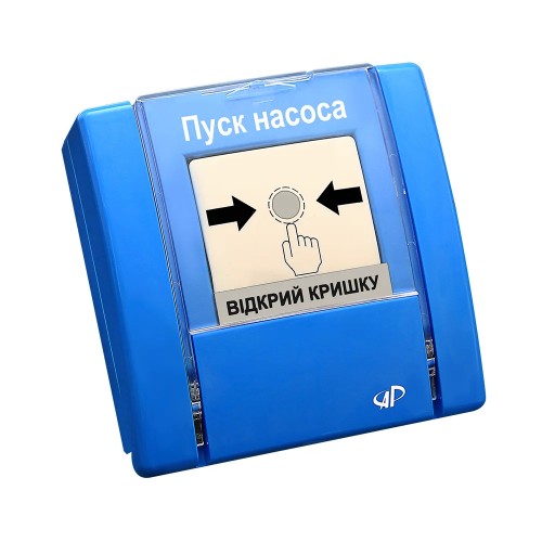 Устройство ручного управления Артон РУПД-06 НР «Пуск насоса» синий