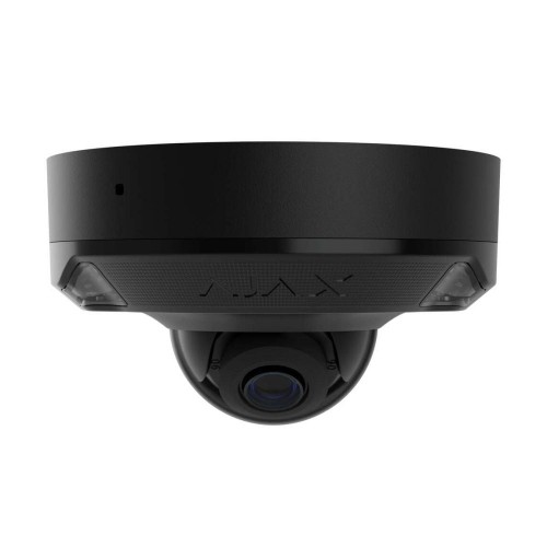 IP-відеокамера 8Mp Ajax DomeCam Mini HL (8 Mp/4 mm) Black f=4mm, ІЧ+LED-підсвічування, з мікрофоном