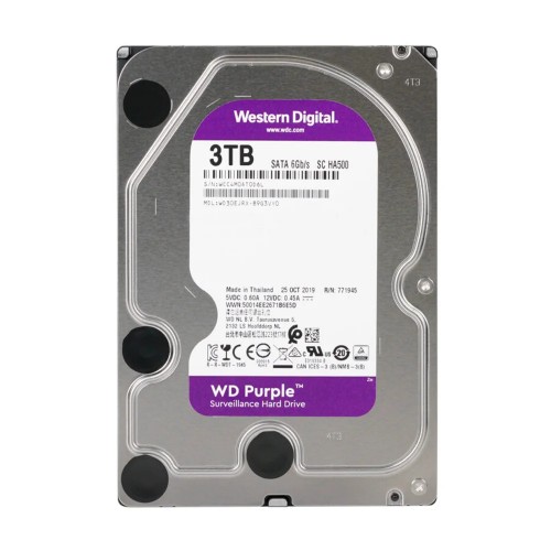 Жесткий диск 3.5" 3TB 64MB Western Digital Purple WD30EJRX