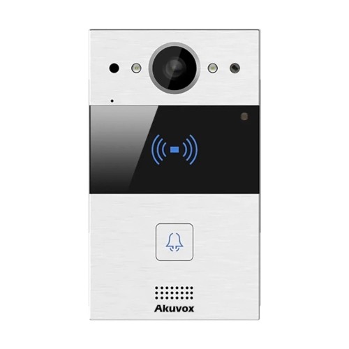 IP-відеопанель 2Mp Akuvox R20A-2 SIP зі зчитувачем EM-Marine / Mifare / NFC, 2-дротове підключення