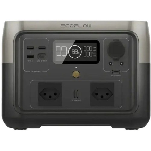 Портативная зарядная станция EcoFlow RIVER 2 MAX Switzerland Version 500 Вт 512Wh