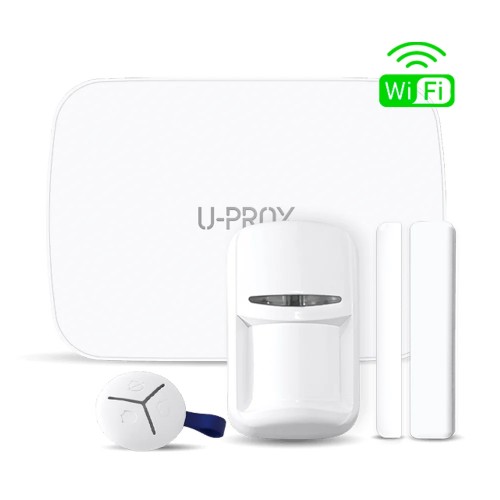 Комплект бездротової сигналізації U-Prox MP WiFi S White з 2G, WiFi