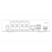 IP-відеореєстратор 8-канальний 8Mp TVT TD-3008H1-8P-A1L (64-64) з 8 портами PoE