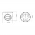 IP-відеокамера 4Mp TVT TD-9544S4L-A(D/PE/AW2) White f=2.8mm, ІЧ+LED-підсвічування, з мікрофоном