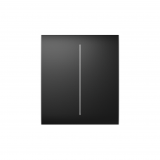 Кнопка Button (black/черная) для LightSwitch CenterButton (2-gang) Ajax