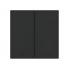 Розумний вимикач світла на 2 канали ZigBee Akubela SM-2G Black