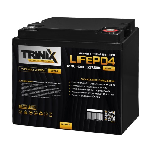 Аккумуляторная батарея литий-железо-фосфатная 12.8В 42А*ч Trinix TLFP-1242 Ultra LiFePO4