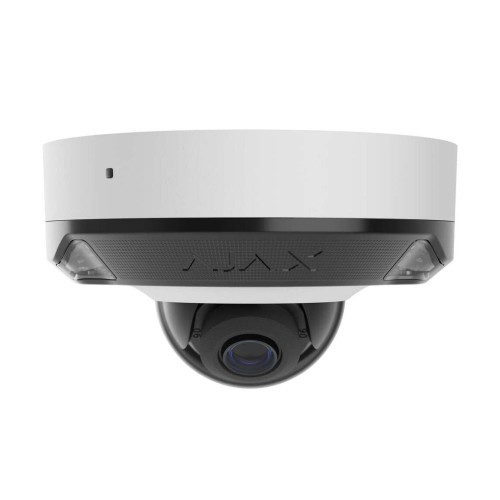 IP-відеокамера 8Mp Ajax DomeCam Mini HL (8 Mp/4 mm) White f=4mm, ІЧ+LED-підсвічування, з мікрофоном