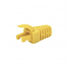 Чехол изолирующий для разъема RJ-45 Cat.5/Cat.6, (N) ПВХ желтый, 100 шт.