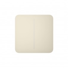 Кнопка Button (ivory/слонова кістка) для LightSwitch SoloButton (2-gang) Ajax