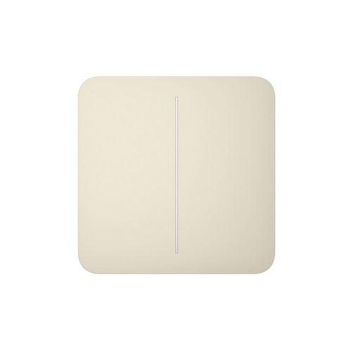 Кнопка Button (ivory/слоновая кость) для LightSwitch SoloButton (2-gang) Ajax