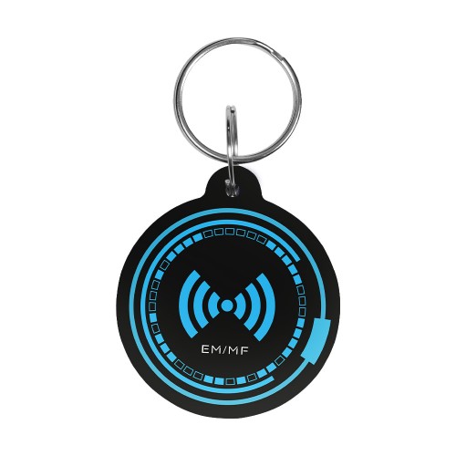 Ключ-брелок EM-Marine+Mifare Trinix Proximity-key EM+MF epoxy круглый d=35 мм голубой