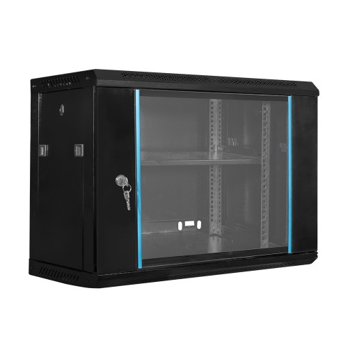 Коммутационный шкаф E-NET 6U/600x600x350 Black