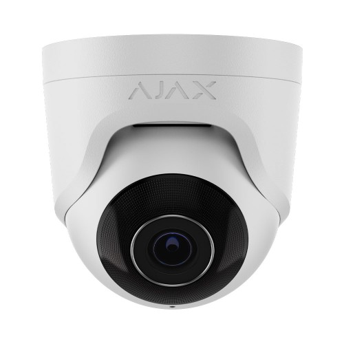 IP-видеокамера 8MP Ajax TurretCam (8MP/2.8mm) (8EU) ASP White f=2.8mm с микрофоном