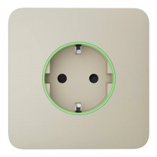 Фронтальная панель Ajax SoloCover (smart) [type F] [55] ASP ivory/слоновая кость для умной розетки Outlet (type F)