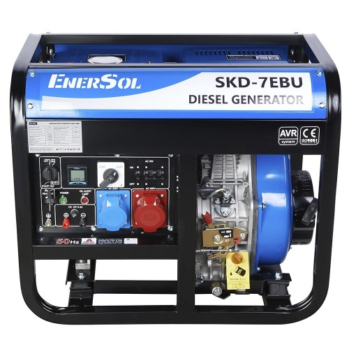 Генератор дизельный 6 кВт EnerSol SKD-7EBU