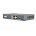 PoE-коммутатор 10-портовый гигабитный NVC-1008G