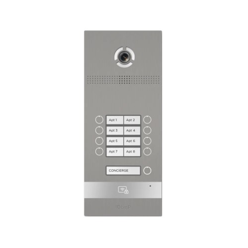 Видеопанель BI-08FB Silver BAS-IP