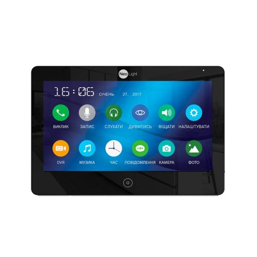 Видеодомофон MEZZO HD BLACK Neolight