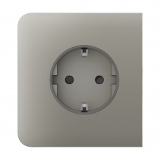 Фронтальная панель Ajax SideCover (basic) [type F] olive/оливковая для розетки Outlet (type F)