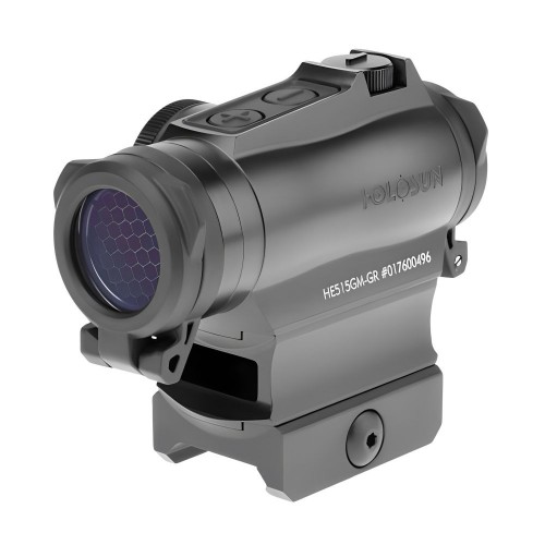 Коллиматорный прицел Holosun HE515GM-GR 2MOA/65MOA green dot мультиприцельная сетка