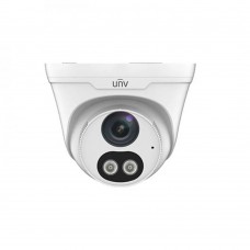 IP-відеокамера 2Mp Uniview IPC3612LE-ADF28KC-WL White f=2.8mm ІЧ+LED-підсвічування, з мікрофоном