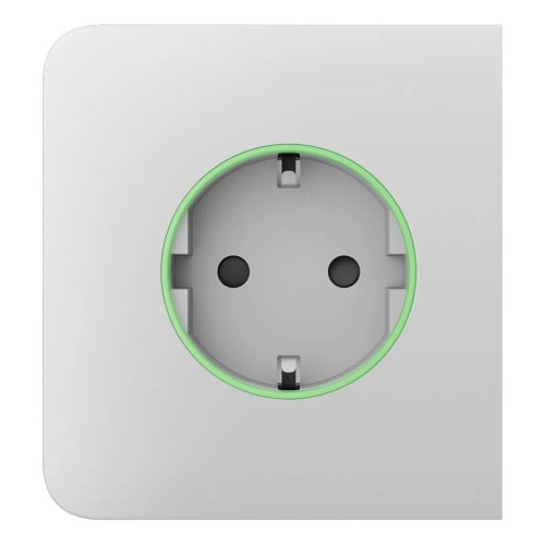 Фронтальная панель Ajax SideCover (smart) [type F] [55] ASP white/белая для умной розетки Outlet (type F)