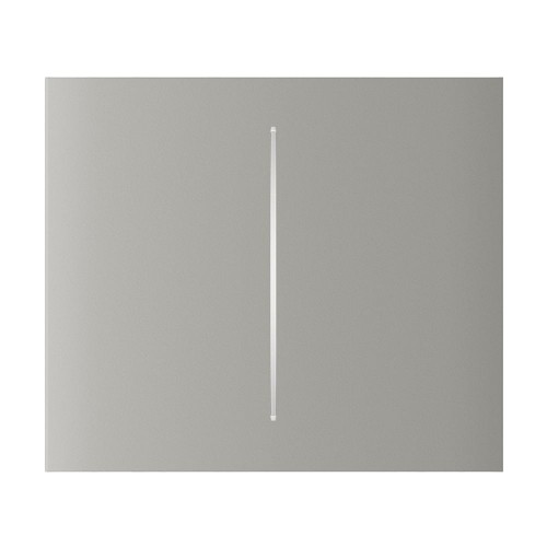 Кнопка Ajax CenterButton (2-gang) vertical oyster/устрична для Ajax LightSwitch vertical