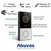 Комплект IP-відеодомофона Akuvox: домофон 7" C313 + відеопанель з WiFi 2Mp E12W (E12W + C313)