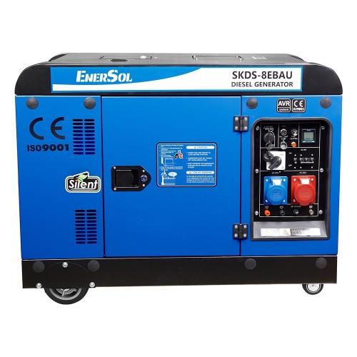 Генератор дизельный 7.5 кВт EnerSol SKD-8EBAU