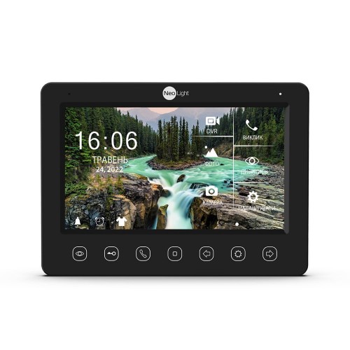 Видеодомофон KAPPA+ HD BLACK Neolight