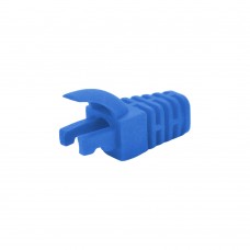 Чехол изолирующий для разъема RJ-45 Cat.5/Cat.6, (N) ПВХ синий, 100 шт.