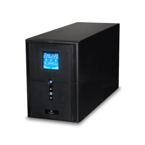 Источник бесперебойного питания Kraft KRF-PSW2000VA/1600W(LCD)24V UPS под внешний аккумулятор