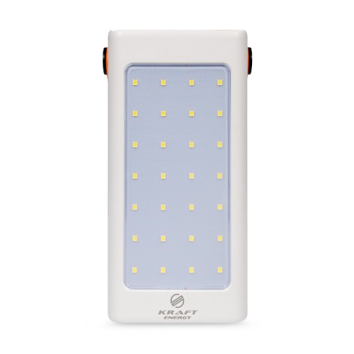 Повербанк 90000mAh Power Bank Kraft KPB-2490FCL White 22.5W QC3.0 LED-фонарь