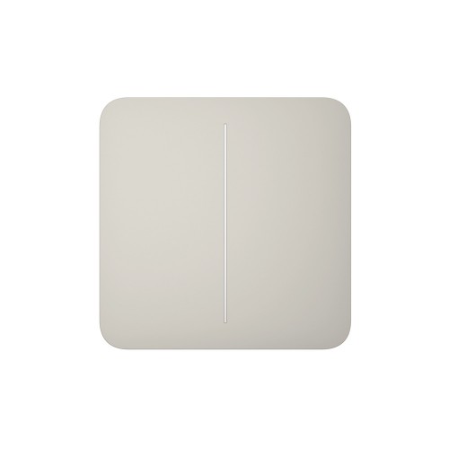 Кнопка Button (oyster/устричная) для LightSwitch SoloButton (2-gang) Ajax
